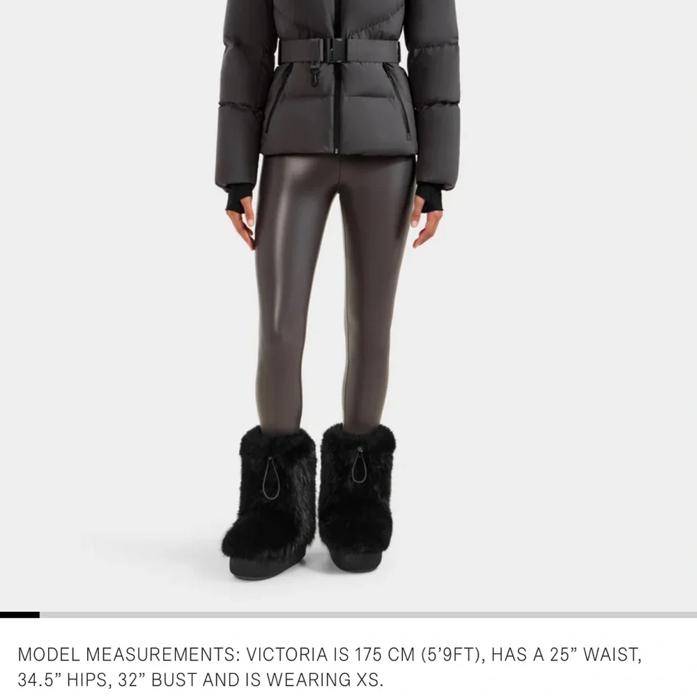 RUDSAK Charcoal Puffer Jacket with Belt - Picture 6 of 6